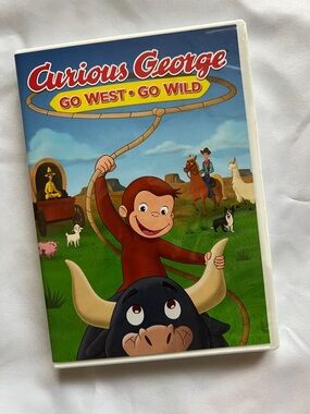 Curious George Go West Go Wild DVD Kids Movie